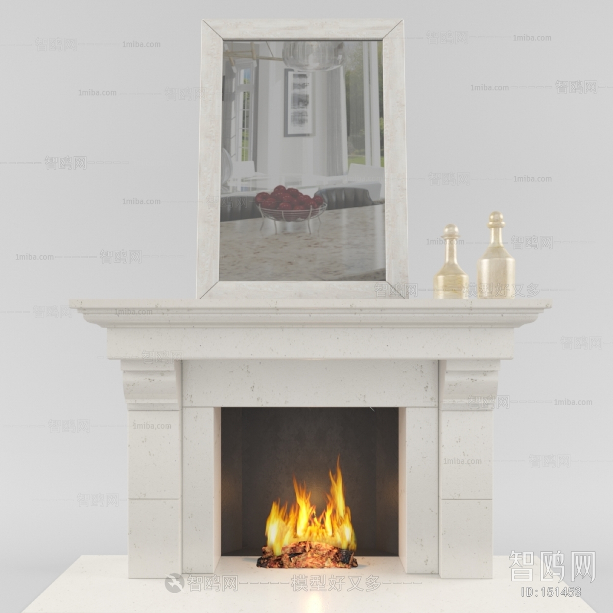 European Style Fireplace