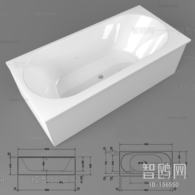 Modern Bathtub