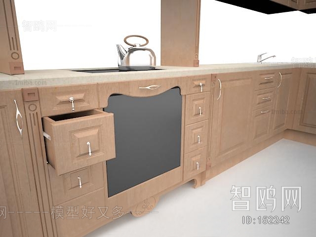 European Style Kitchen Cabinet