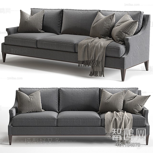 Modern Three-seat Sofa