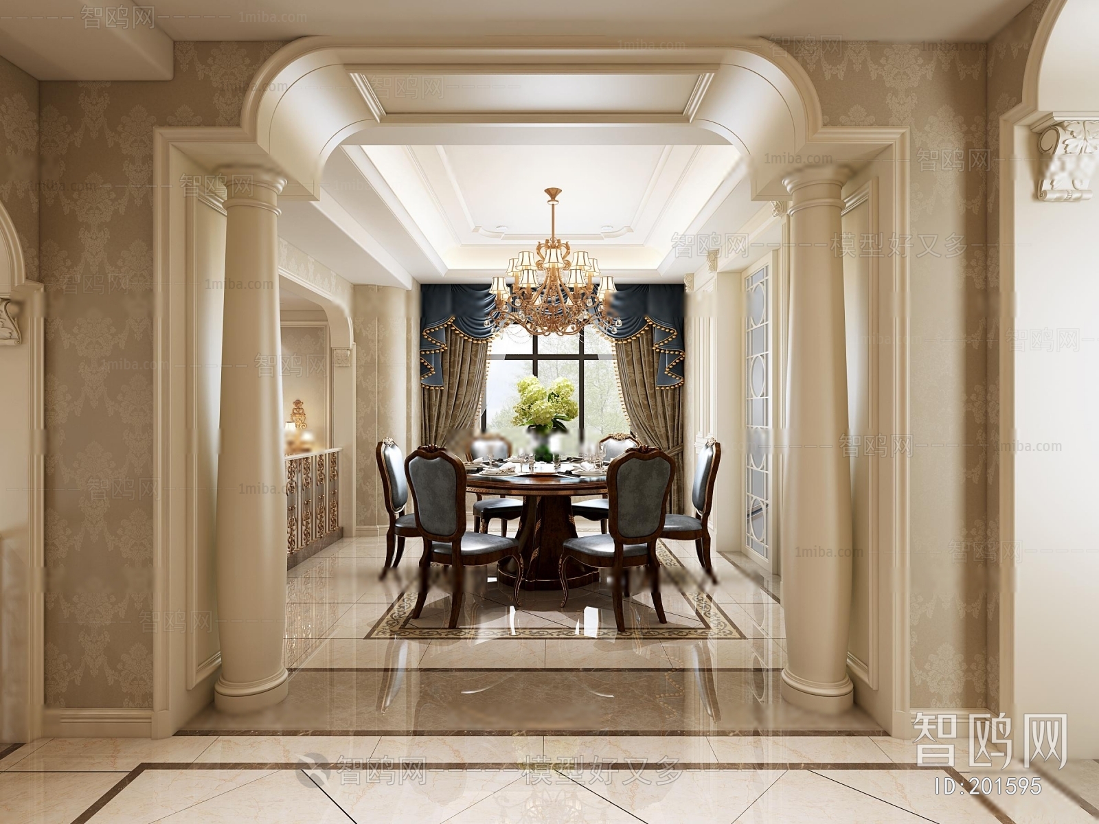 European Style Dining Room