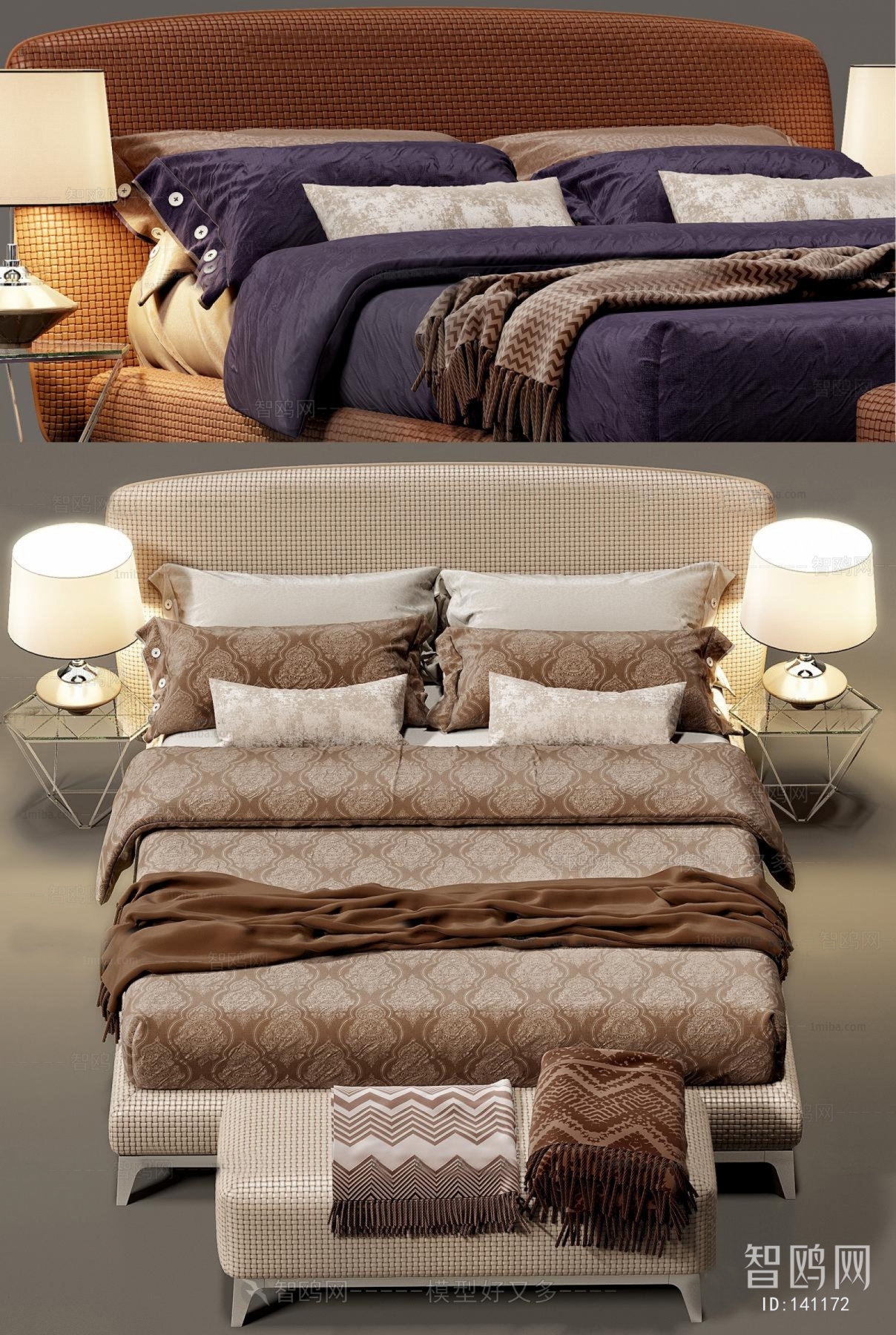 Modern Double Bed