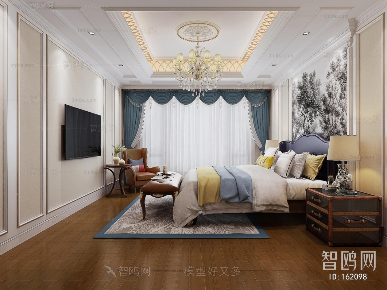 European Style Bedroom