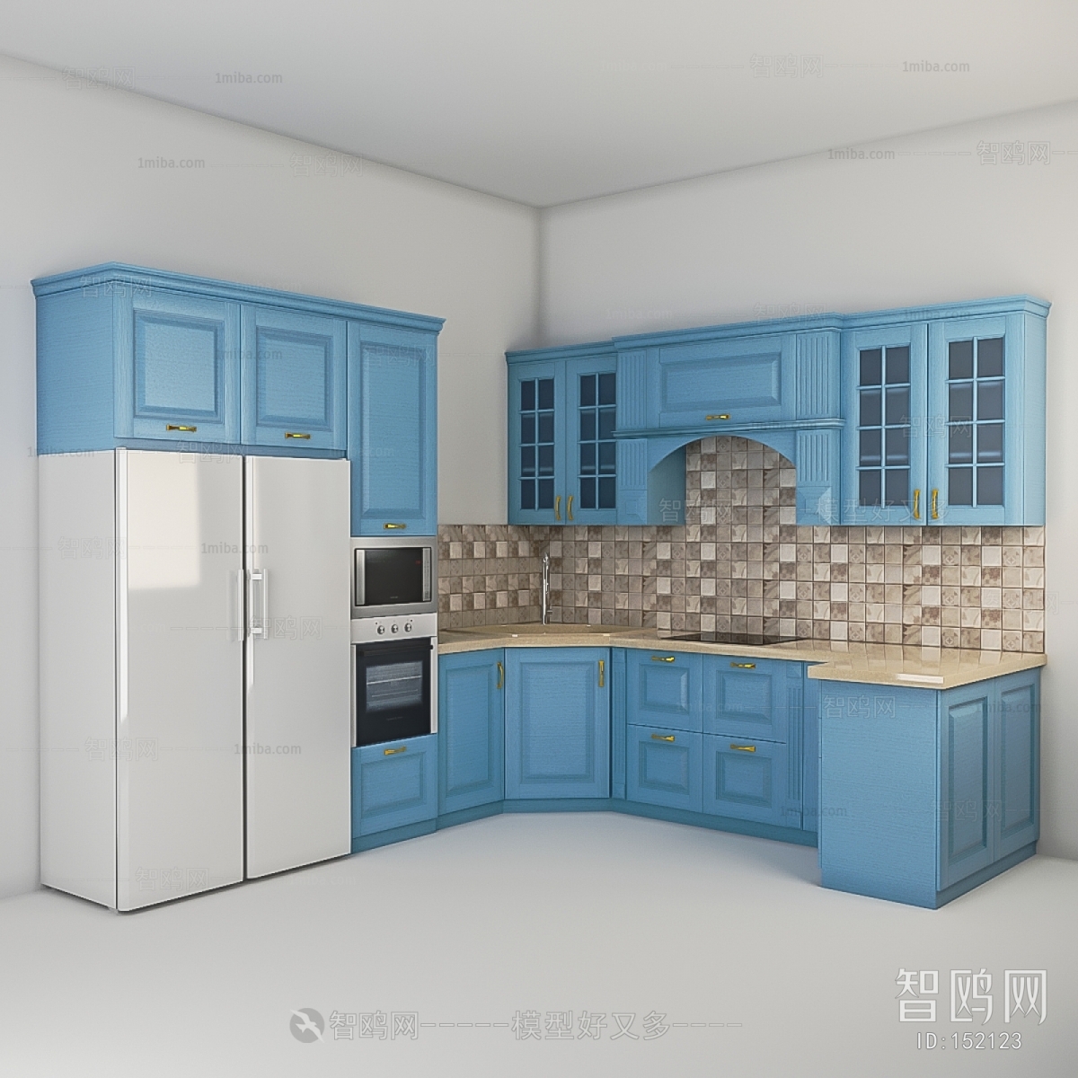 European Style Kitchen Cabinet