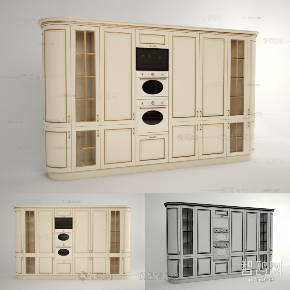 European Style Kitchen Cabinet