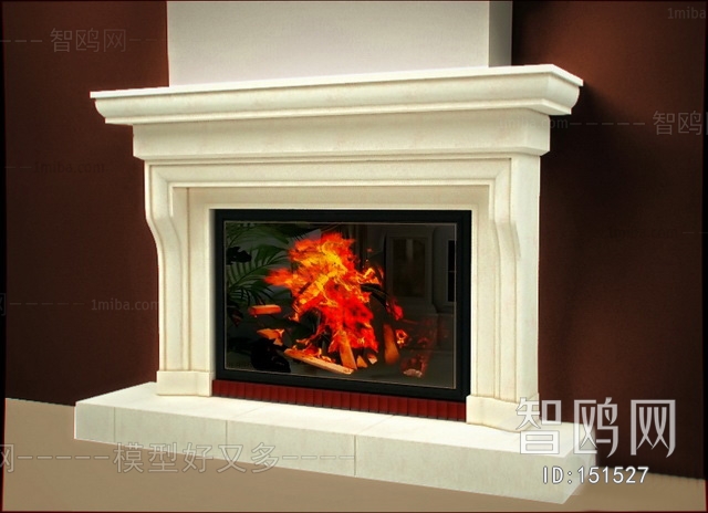 European Style Fireplace