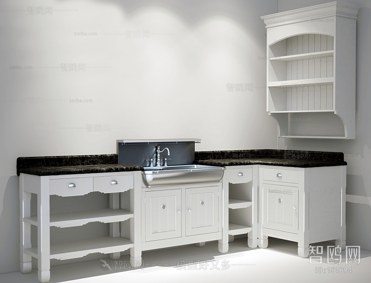 European Style Kitchen Cabinet