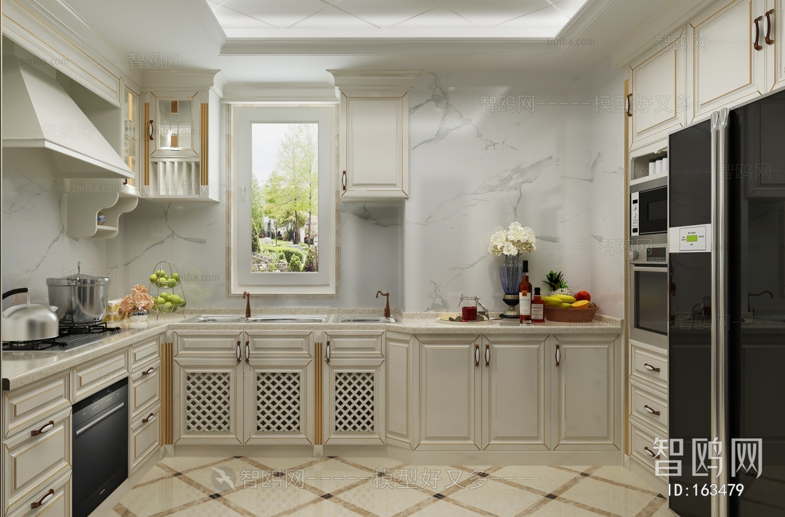 Simple European Style The Kitchen