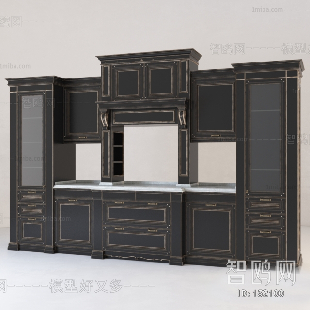 European Style Kitchen Cabinet