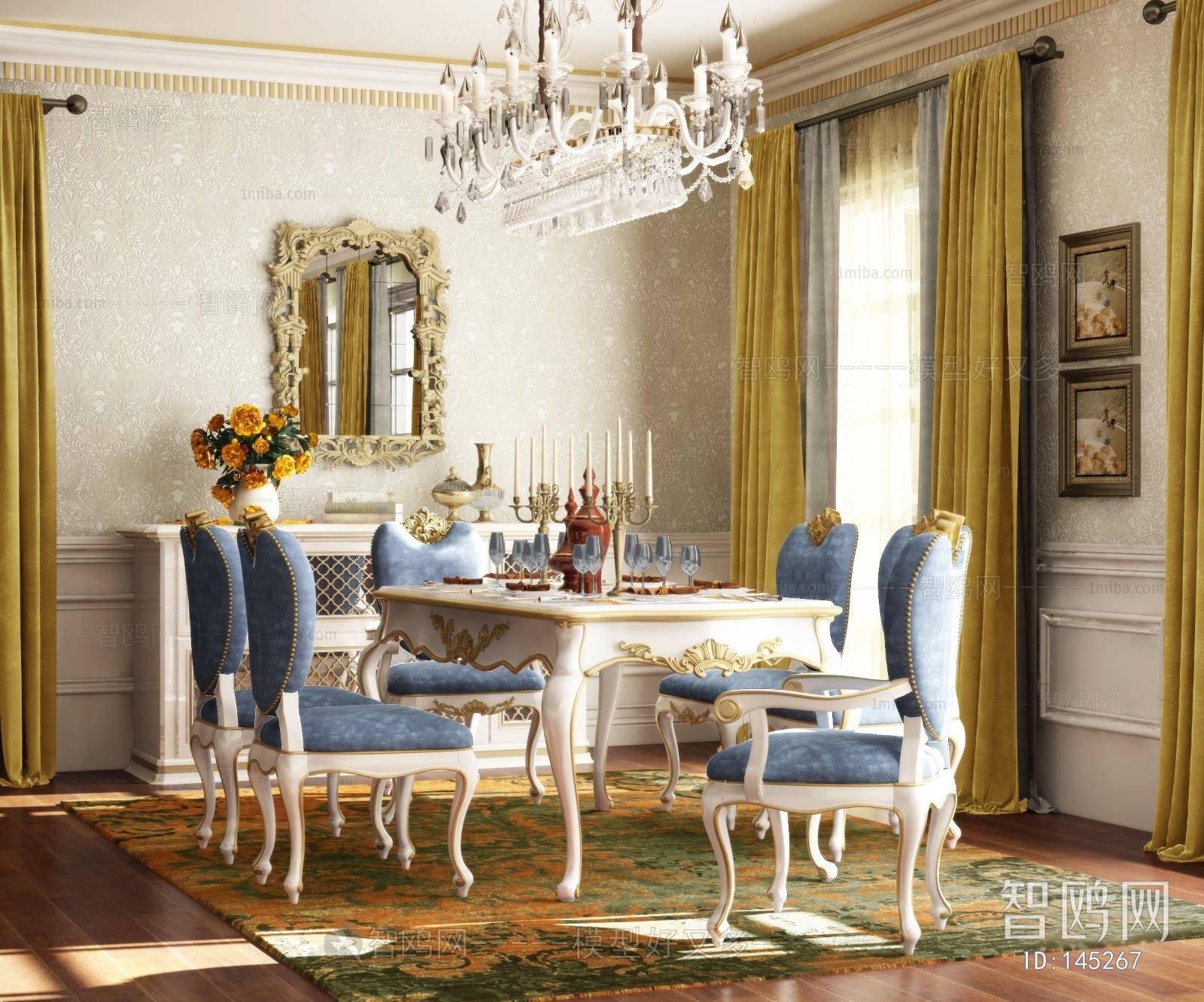 French Style Dining Room