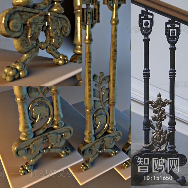 European Style Stair Balustrade/elevator