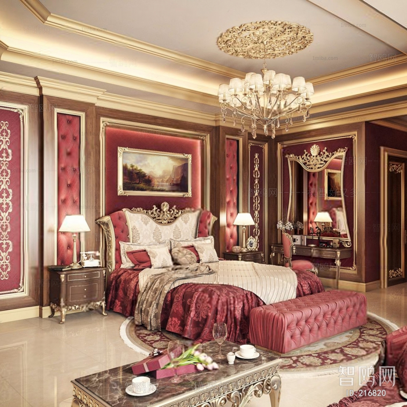 European Style Bedroom