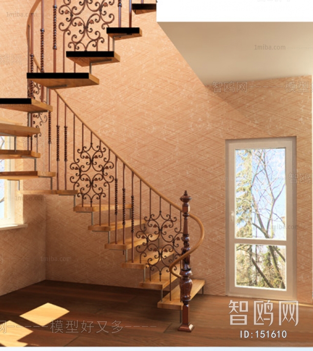 European Style Stair Balustrade/elevator