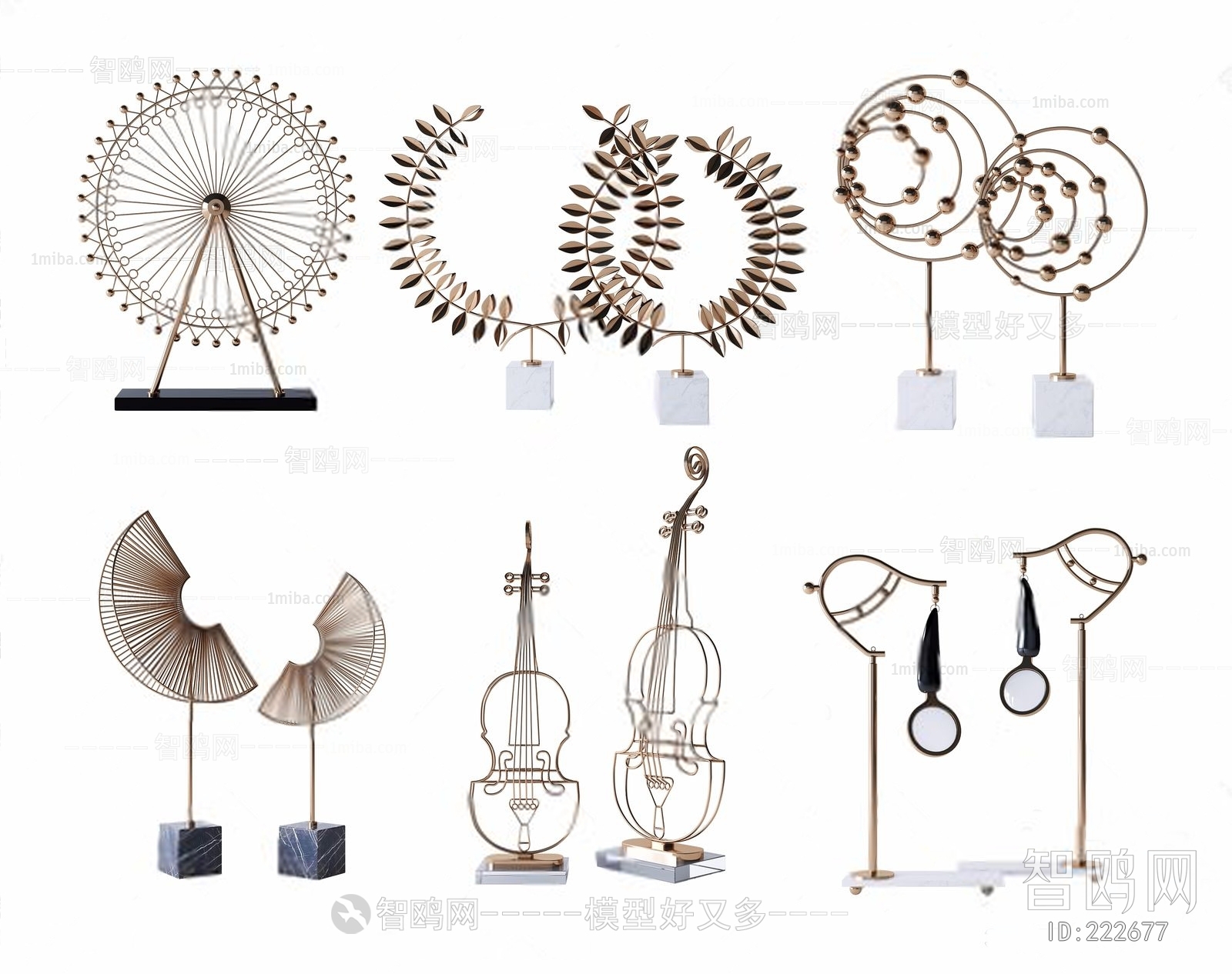 Modern Decorative Set