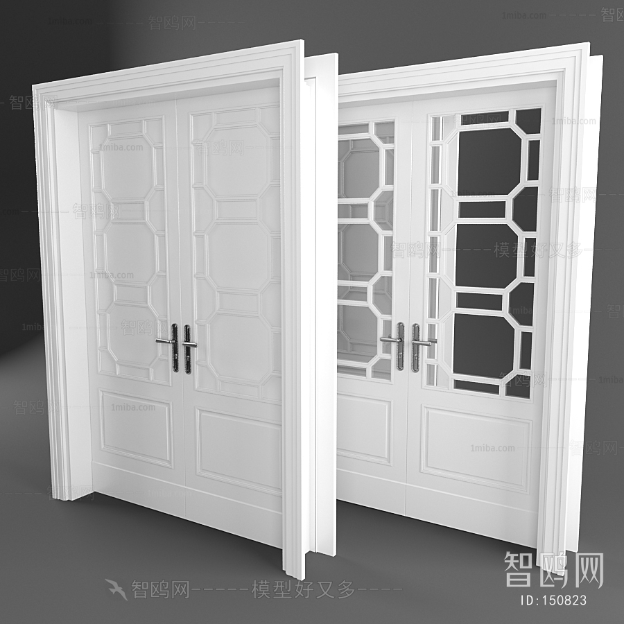European Style Solid Wood Door