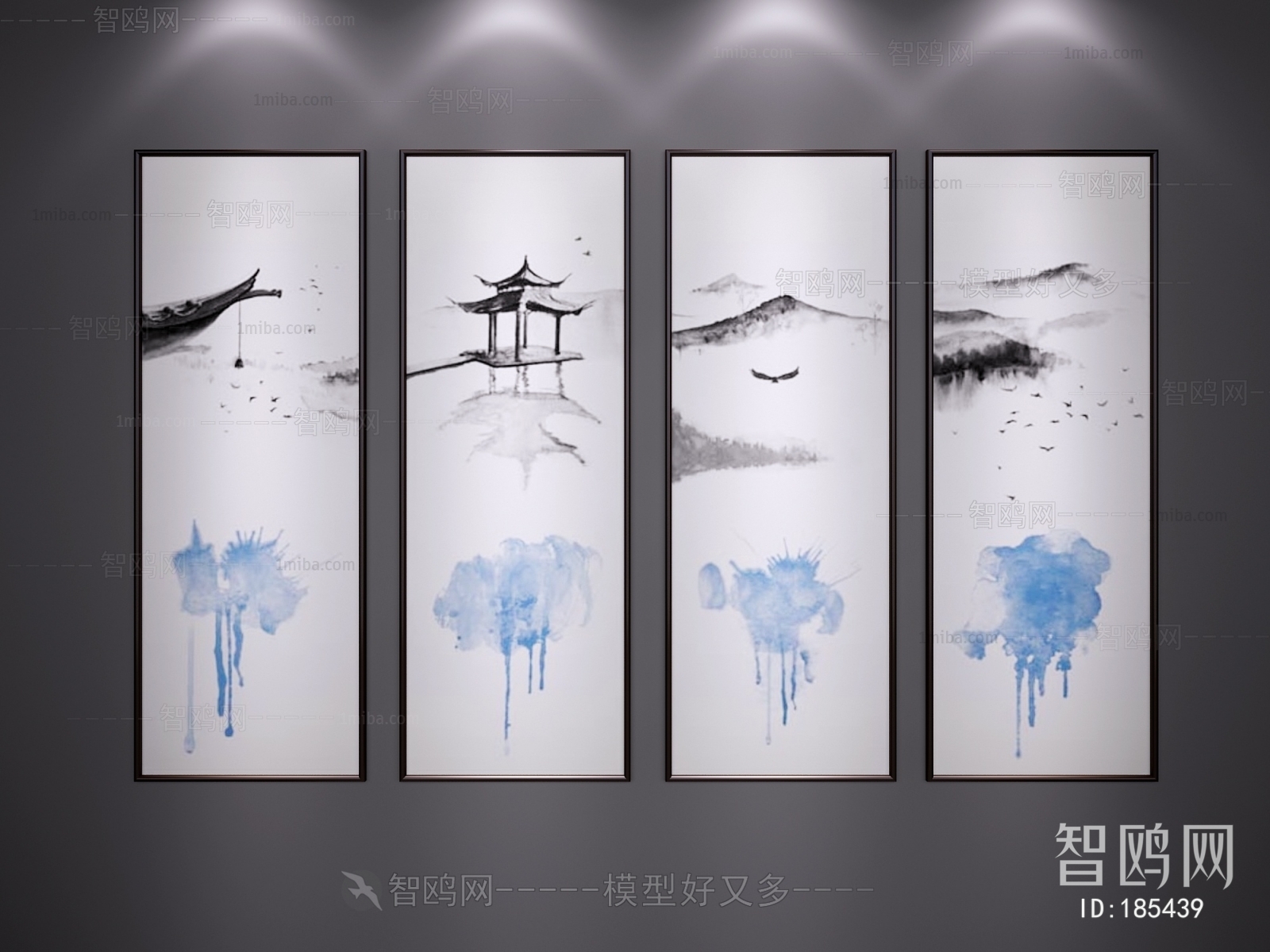 New Chinese Style Painting