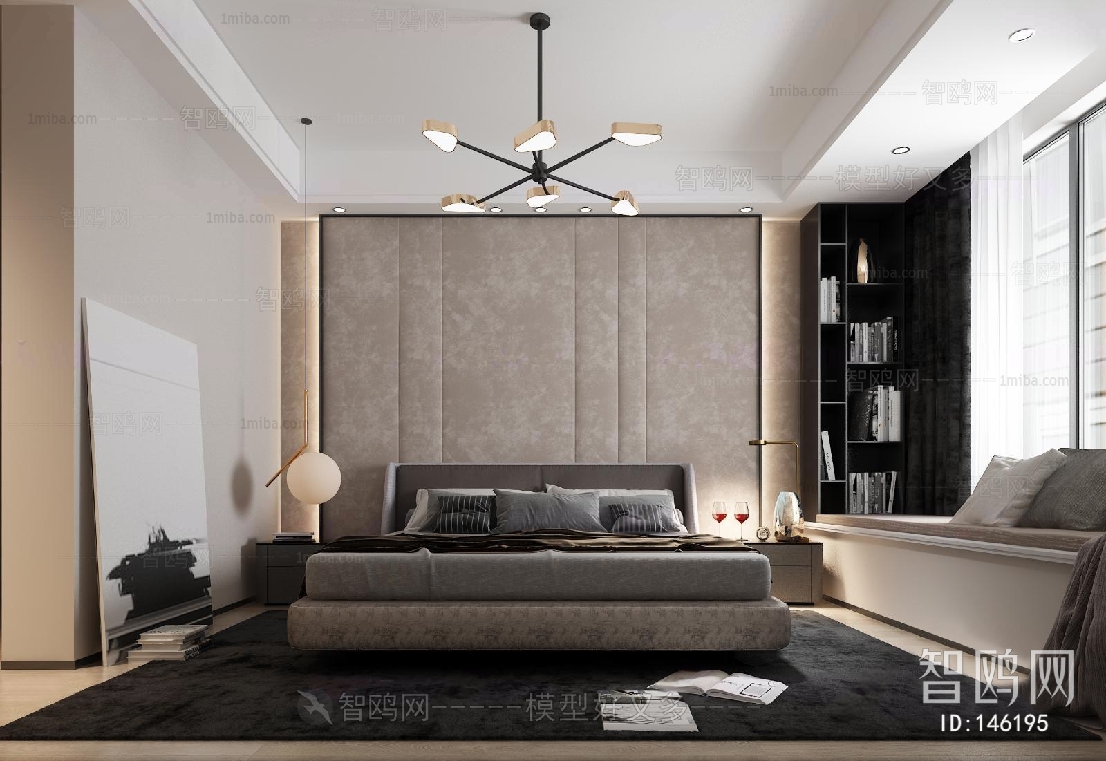 Modern Simple Style Bedroom