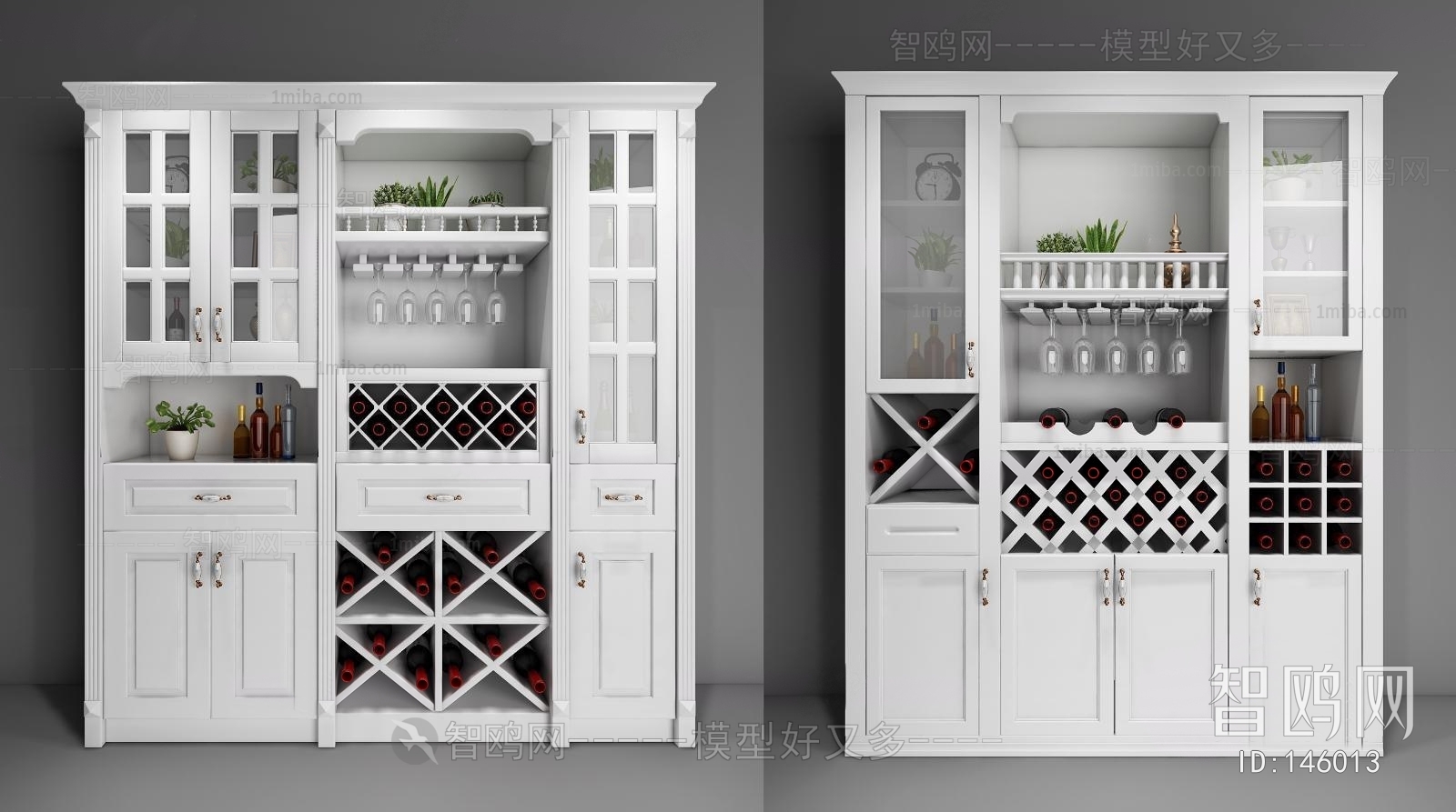 American Style Wine Cabinet