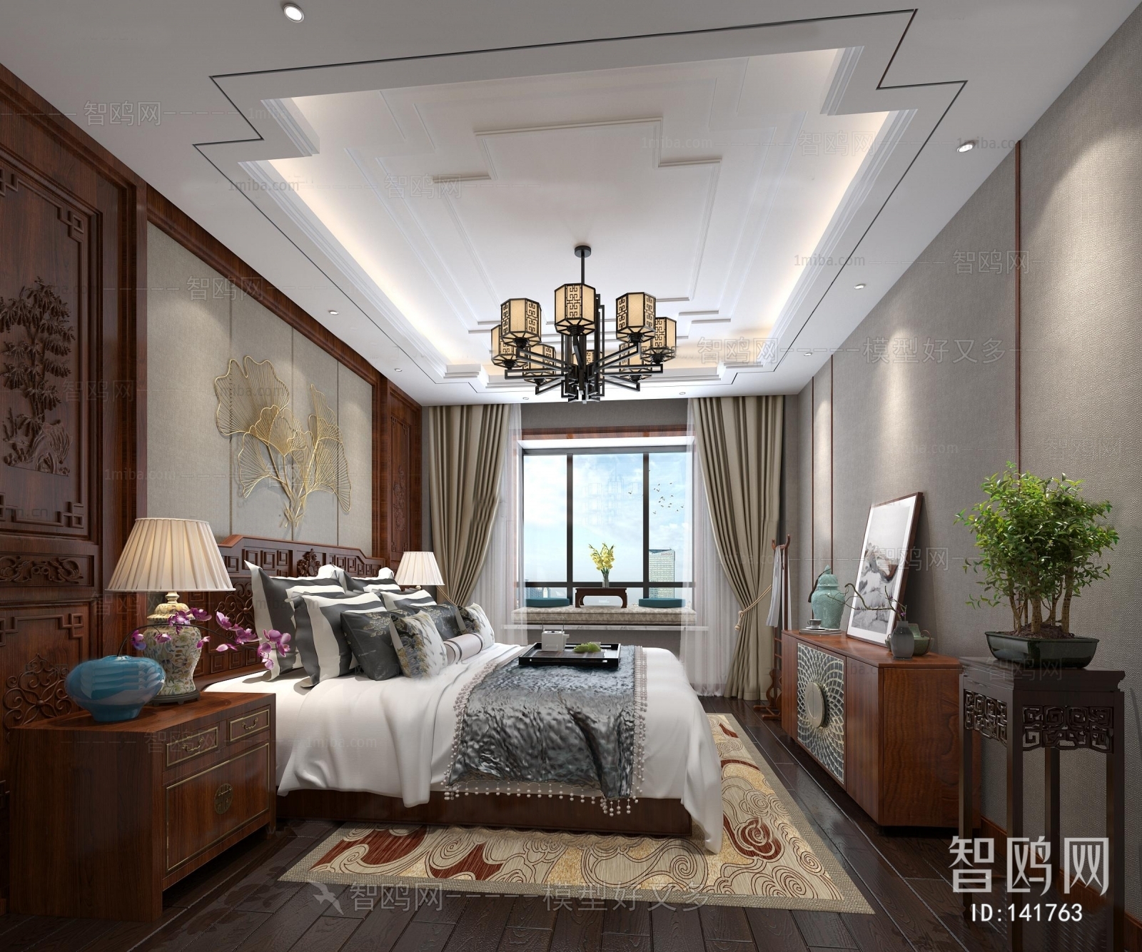 Chinese Style Bedroom