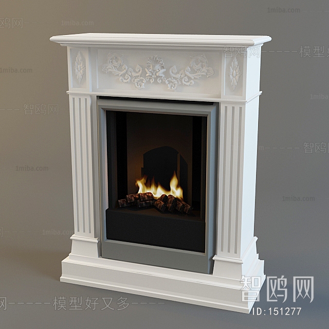 European Style Fireplace