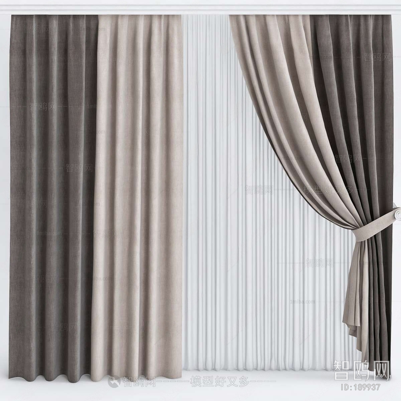 Modern The Curtain