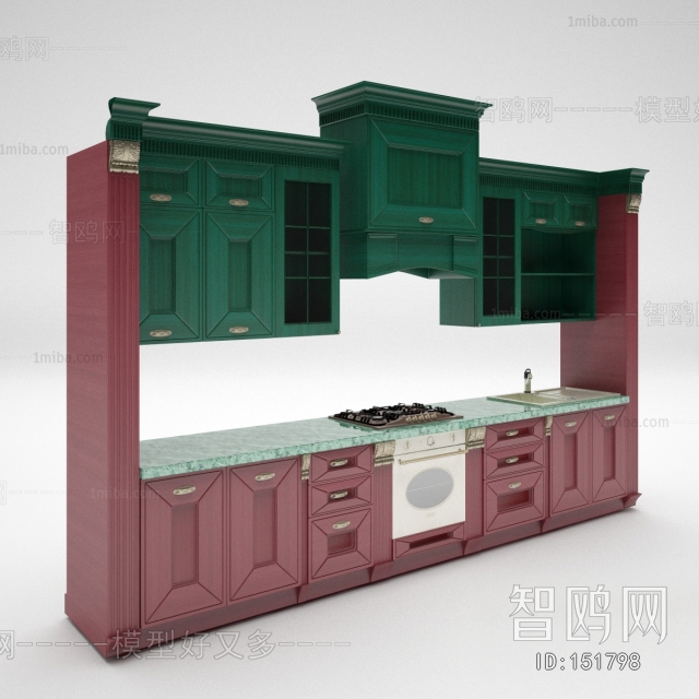 European Style Kitchen Cabinet