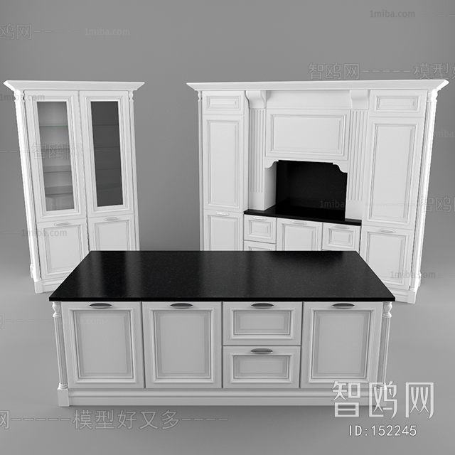 European Style Kitchen Cabinet