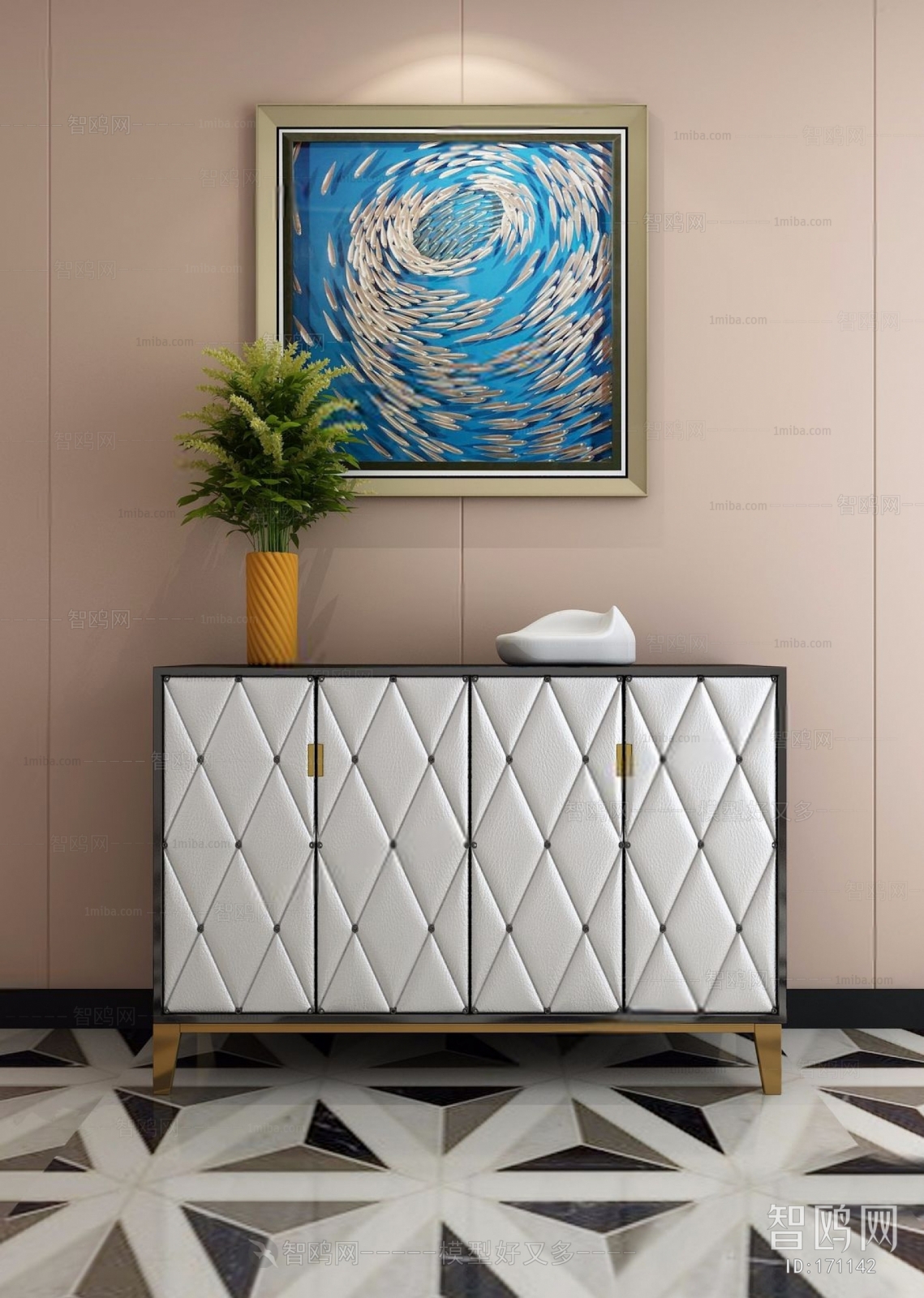 Modern Side Cabinet/Entrance Cabinet