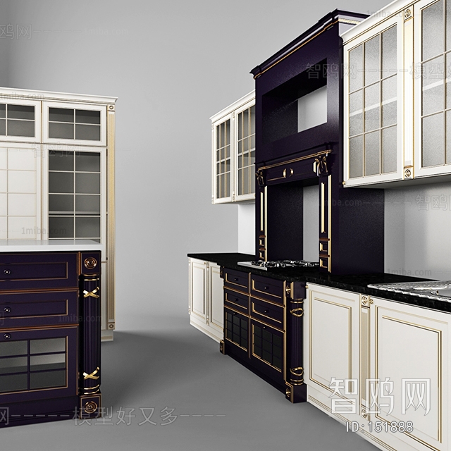 European Style Kitchen Cabinet