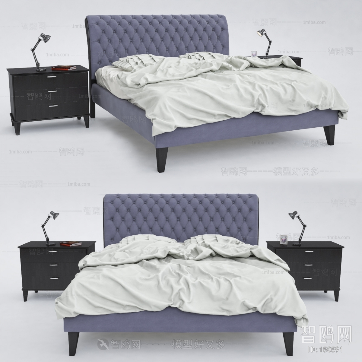 Modern Double Bed