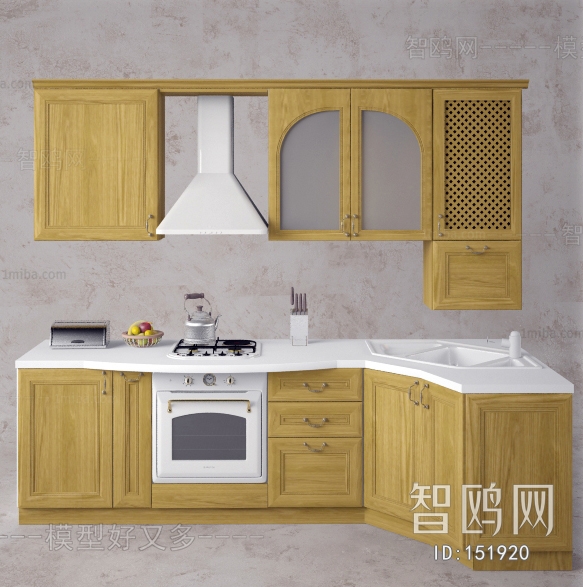 European Style Kitchen Cabinet