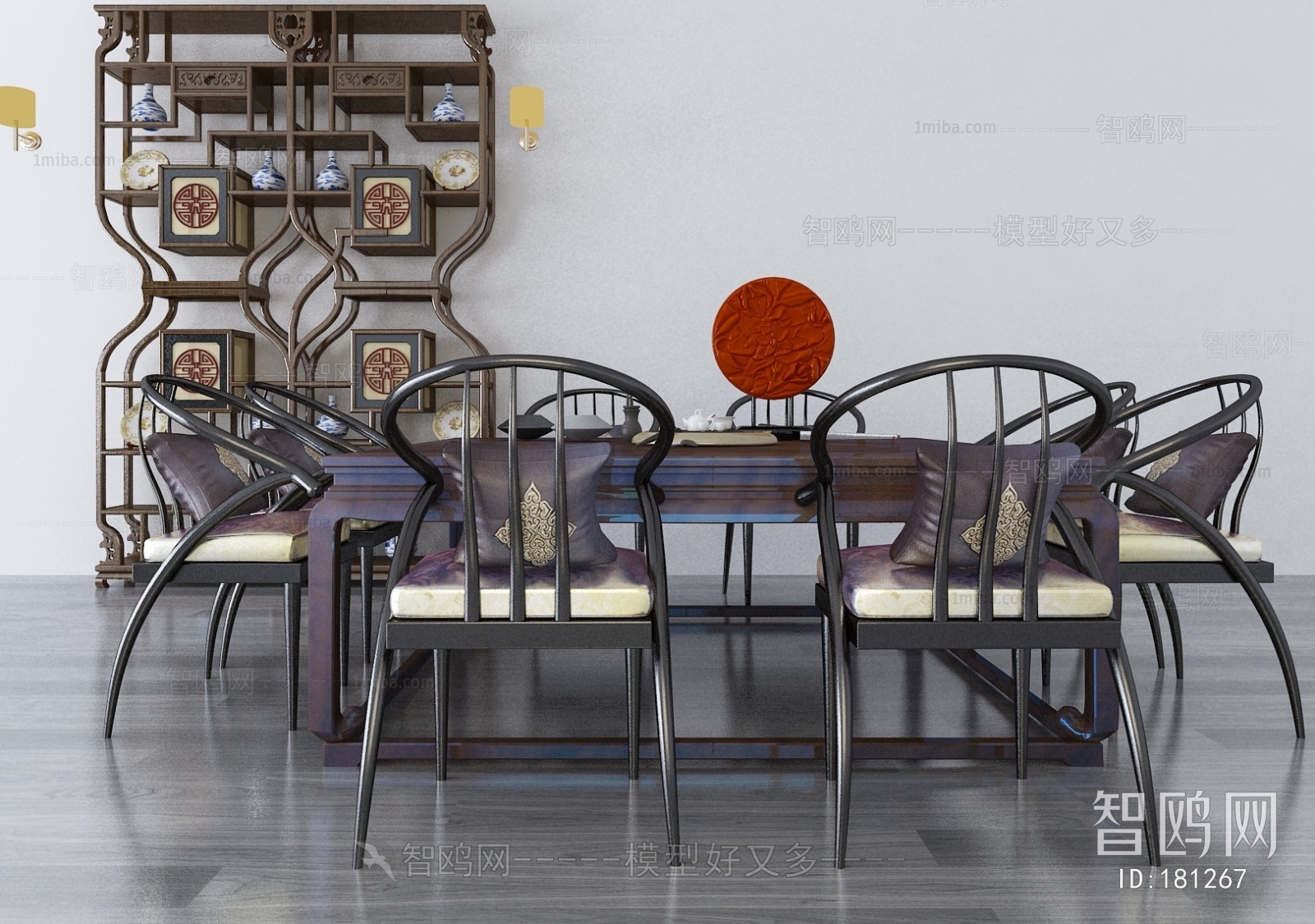 New Chinese Style Dining Table And Chairs