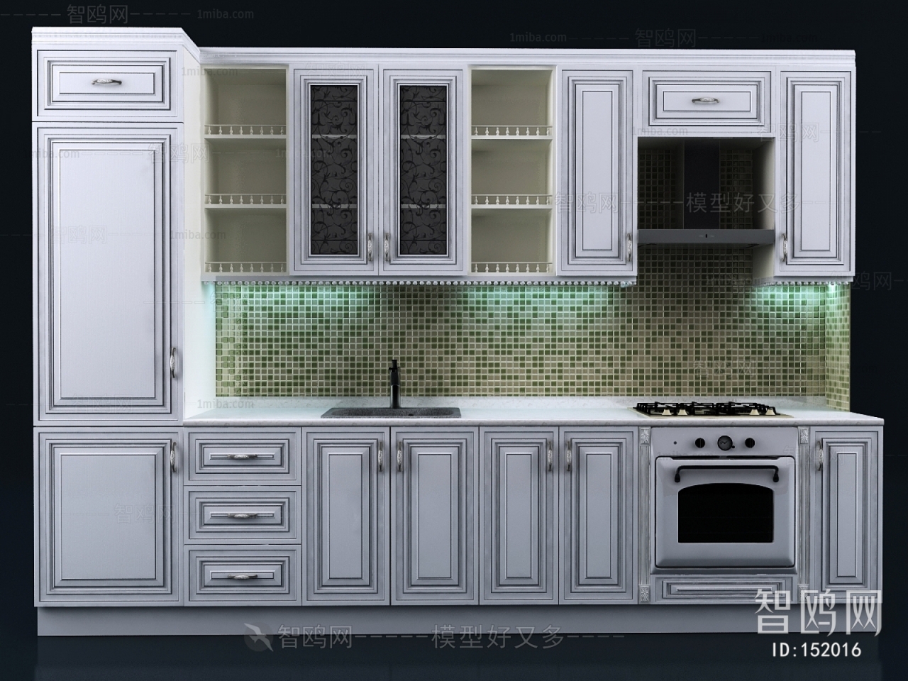 European Style Kitchen Cabinet