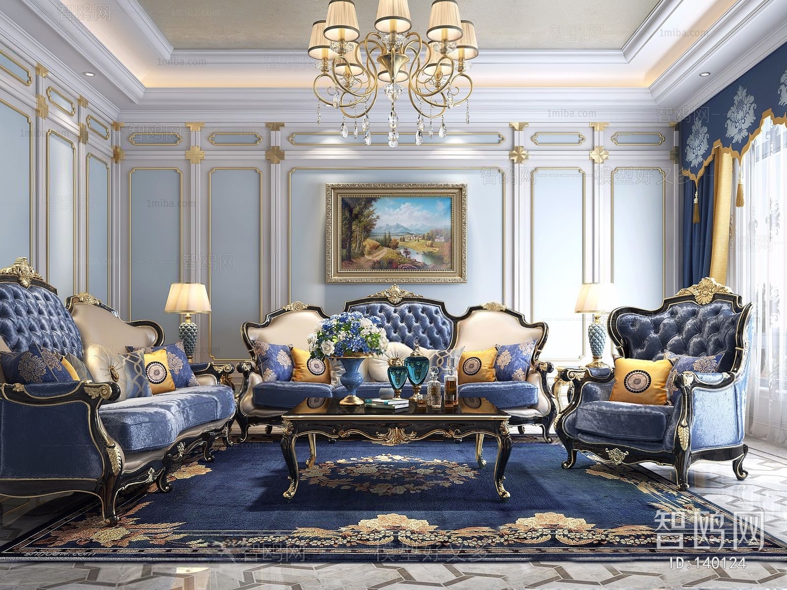 European Style Classical Style A Living Room