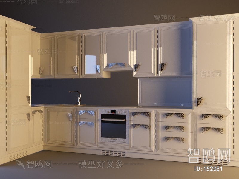 European Style Kitchen Cabinet