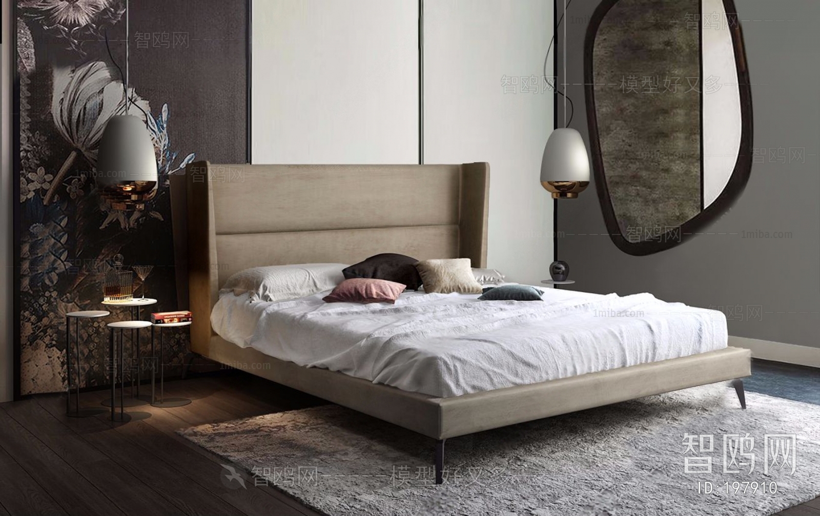 Modern Double Bed