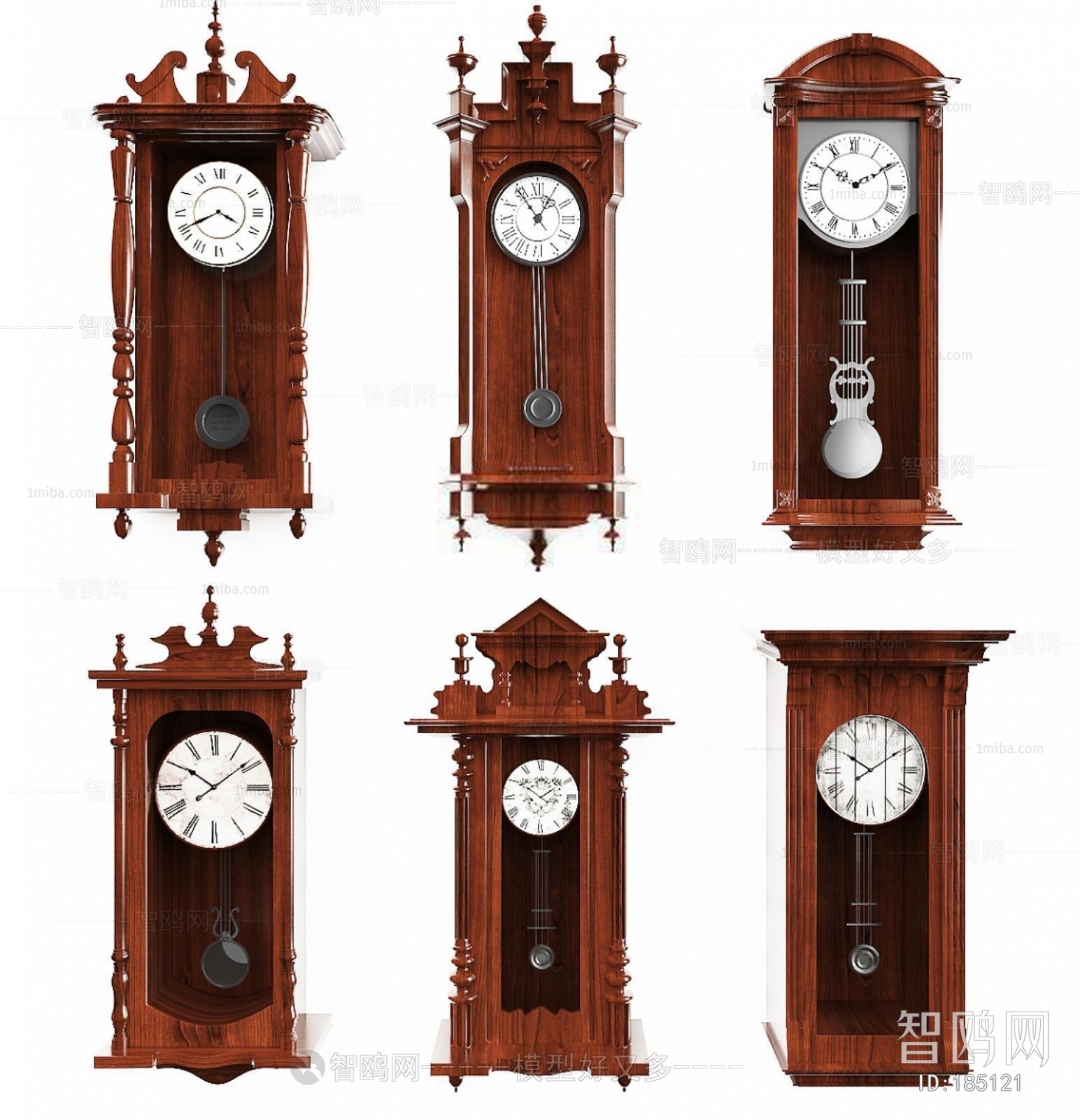 Simple European Style Clocks And Watches
