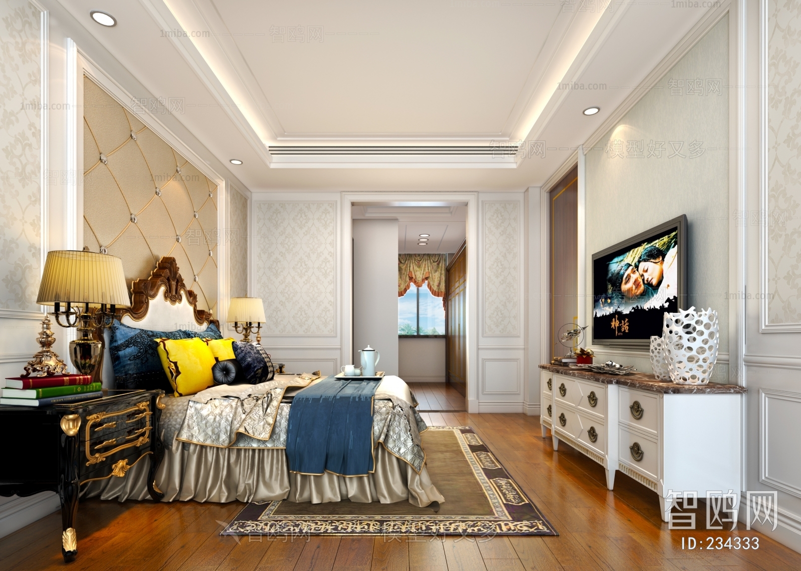 European Style Bedroom