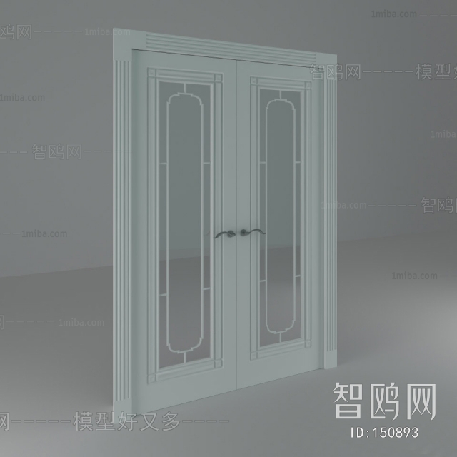 European Style Solid Wood Door