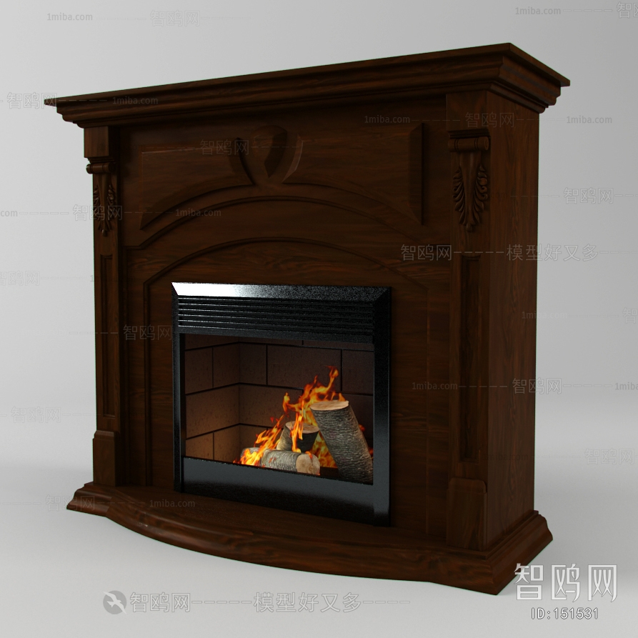 European Style Fireplace