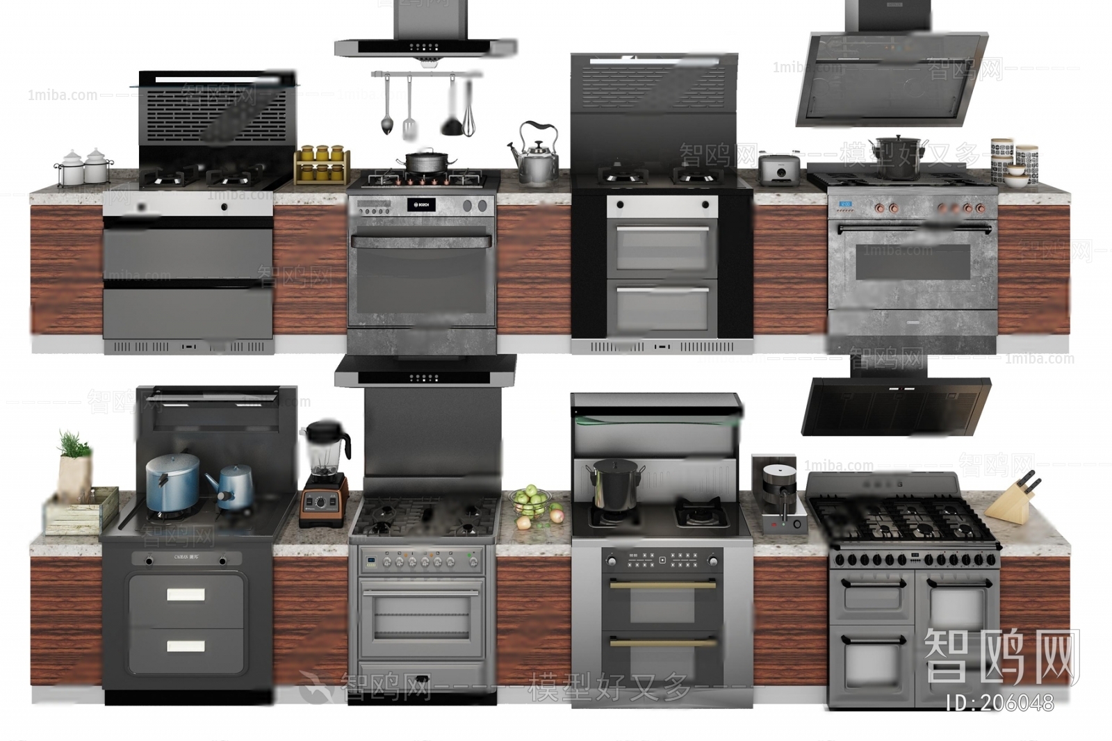 Modern Electric Kitchen Appliances