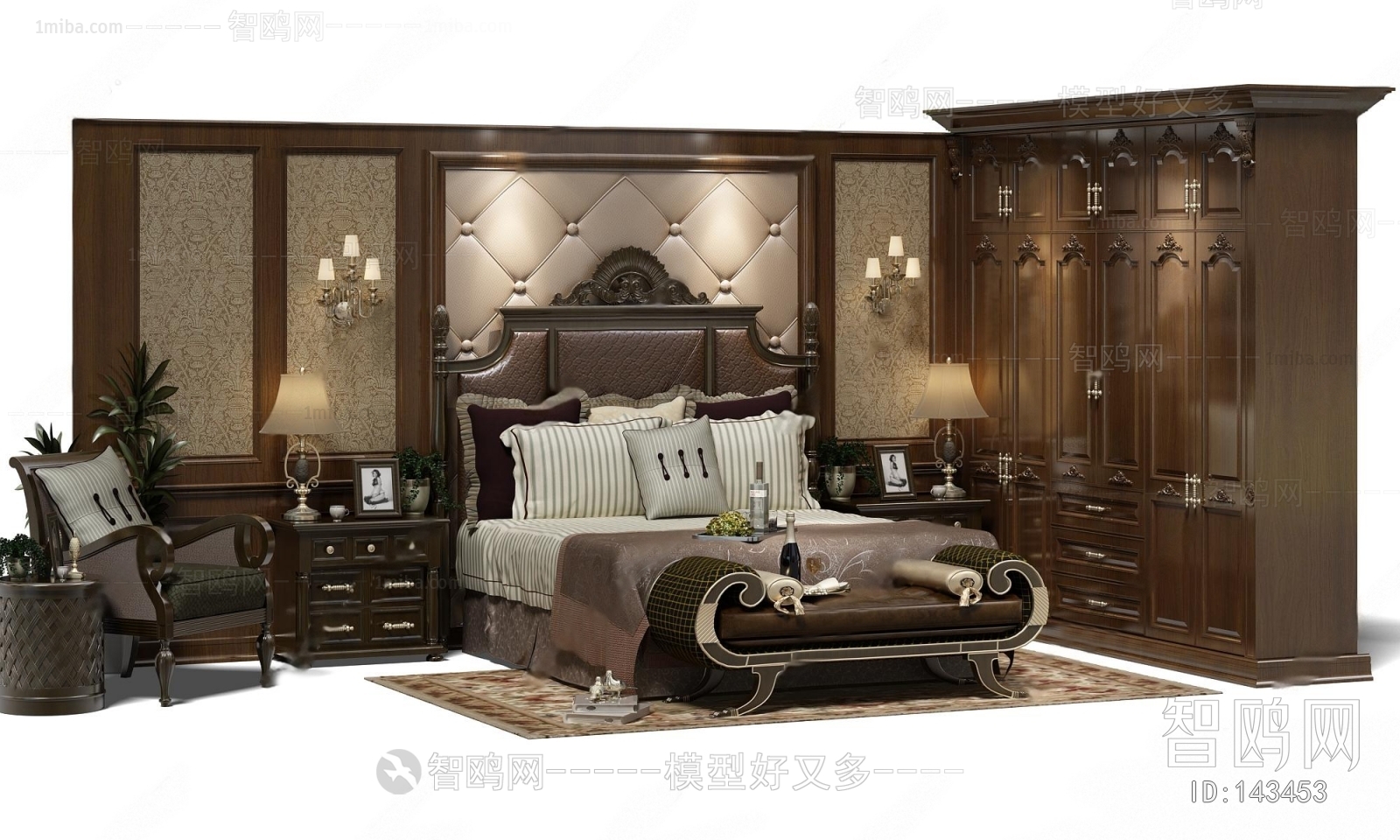 European Style Double Bed