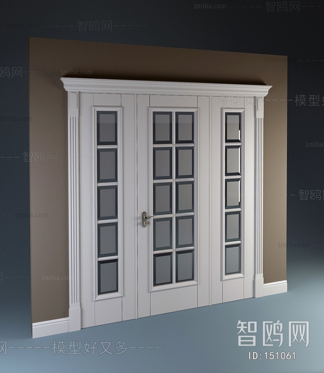 European Style Solid Wood Door