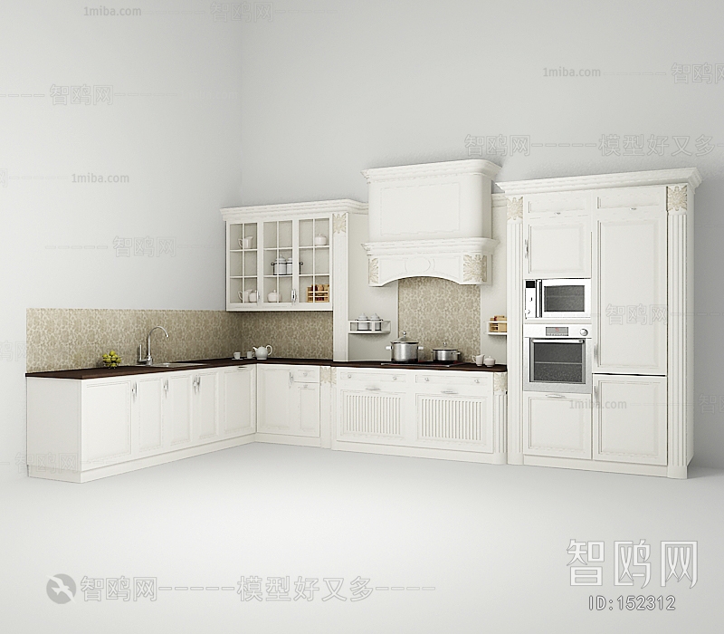 European Style Kitchen Cabinet