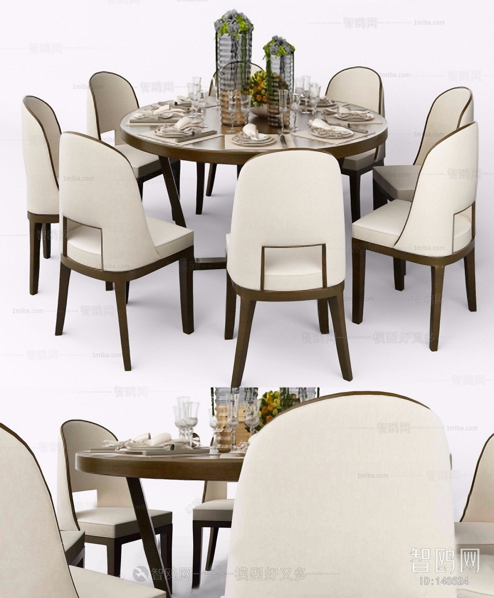 New Chinese Style Dining Table And Chairs