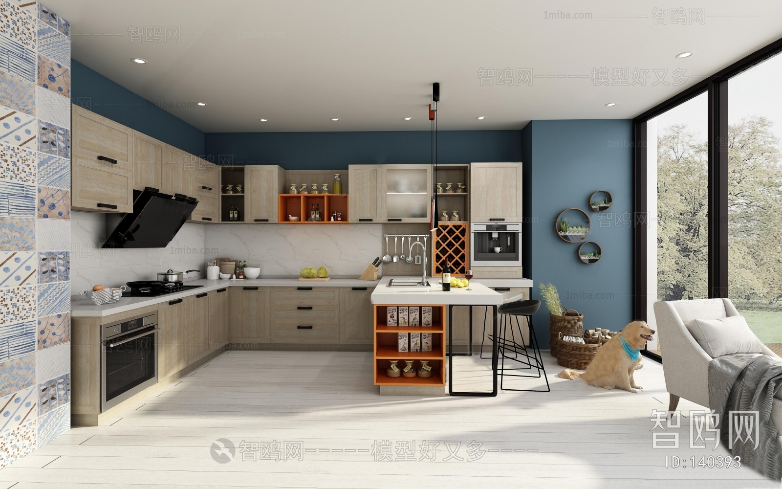 Modern The Kitchen