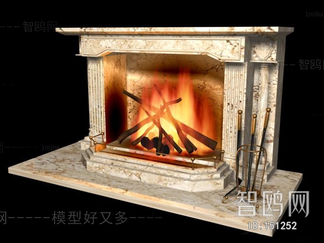 European Style Fireplace