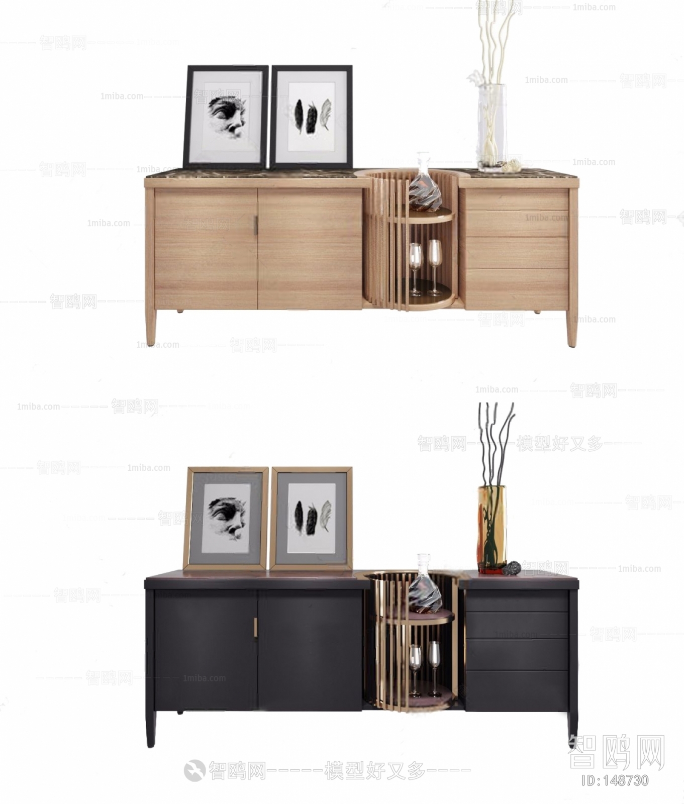 Modern Side Cabinet/Entrance Cabinet