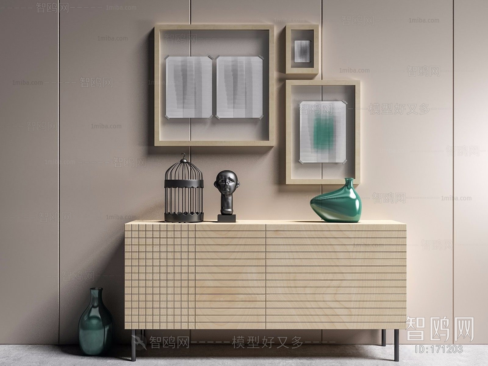 Modern Side Cabinet/Entrance Cabinet