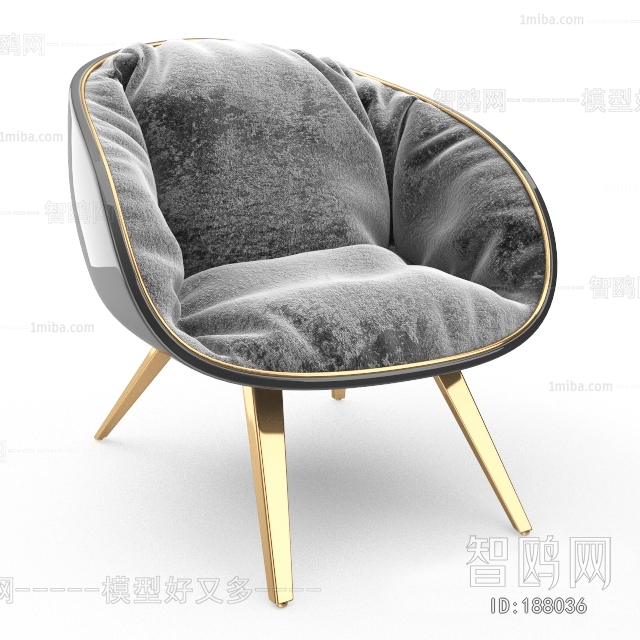 Nordic Style Lounge Chair